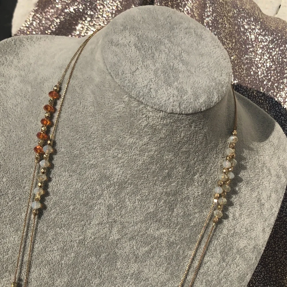 Long Layered Necklace - Picture 13 of 13